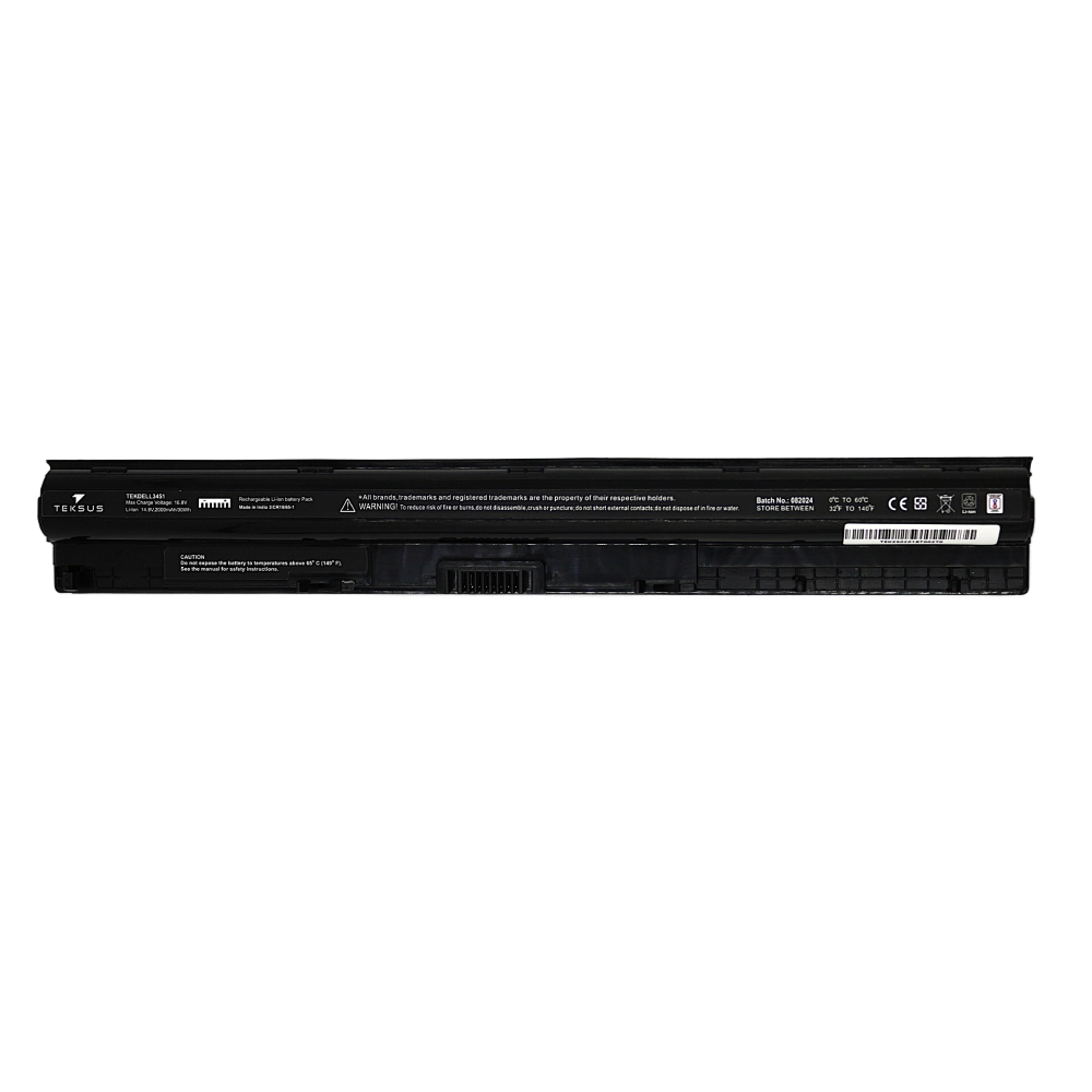 Teksus Laptop Battery Compatible For Dell 3451 4C view 2